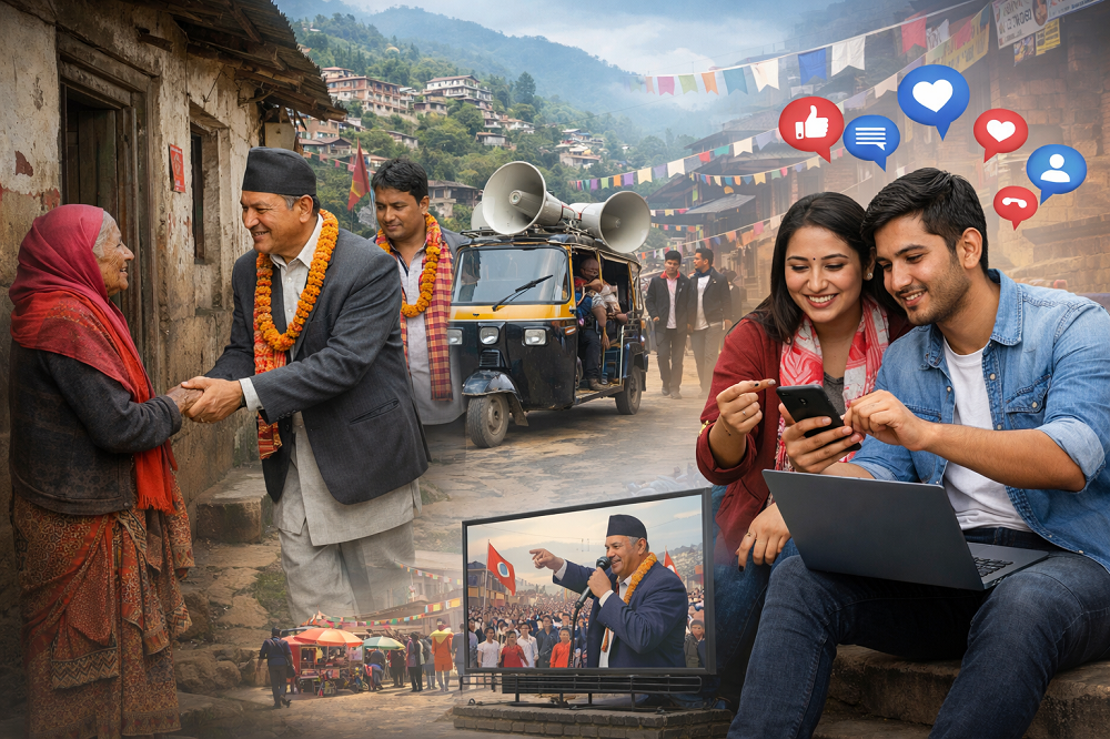 युवा उम्मेदवार र डिजिटल लहरले तातेको पाल्पा