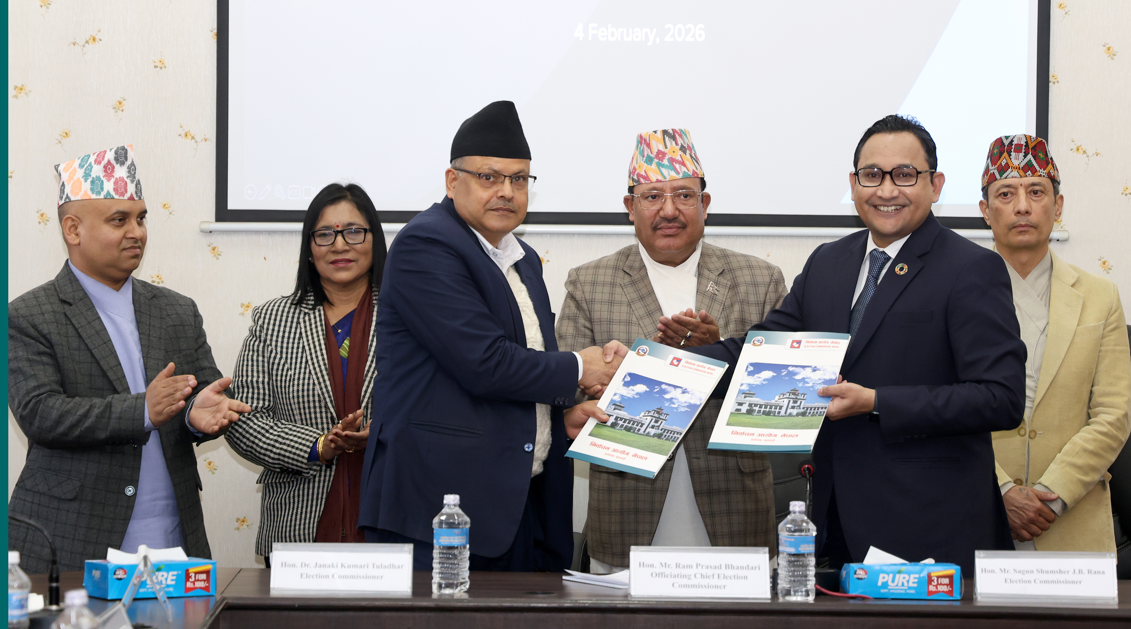 निर्वाचन आयोग र टिकटकबीच समझदारी पत्रमा हस्ताक्षर